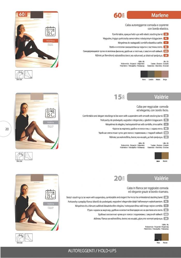 Donna B.C Donna-b.c-tights-catalog-2017-20  Tights Catalog 2017 | Pantyhose Library