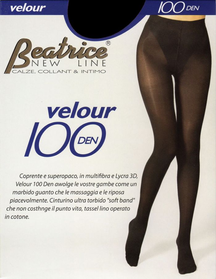 Beatrice Velour100  Hosiery Packs 2017 | Pantyhose Library