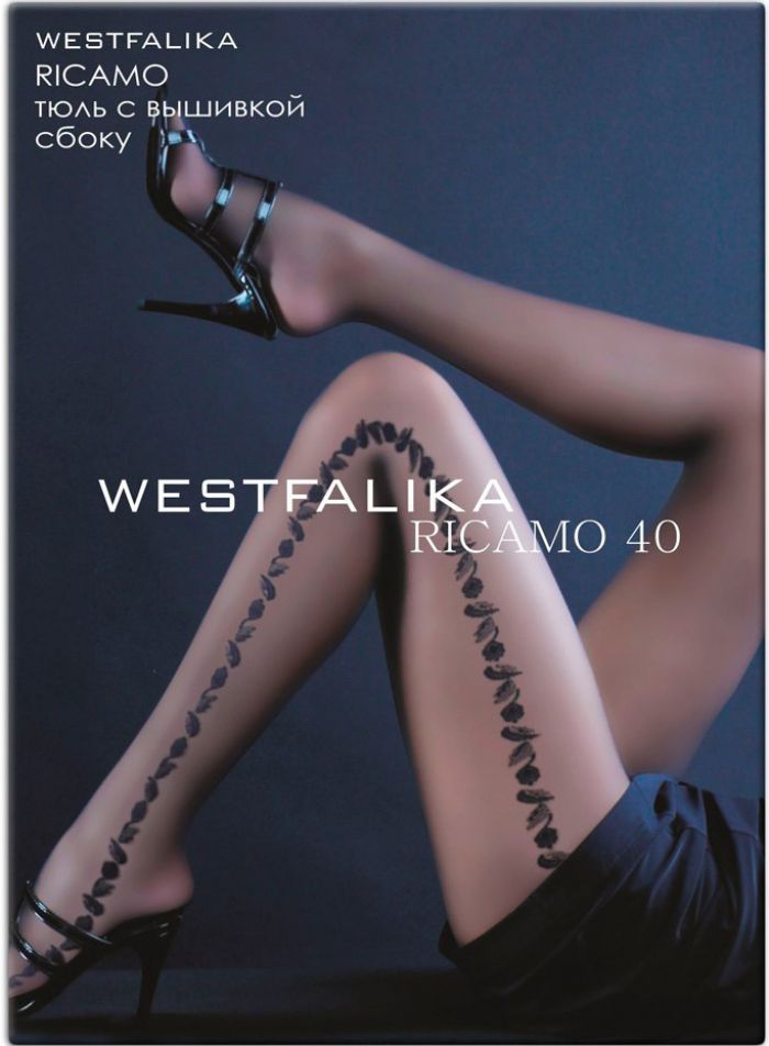 Westfalika Ricamo 40  Hosiery Collection 2017 | Pantyhose Library