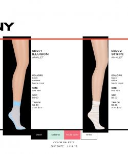 Donna Karan - Hosiery Trends Spring 2015