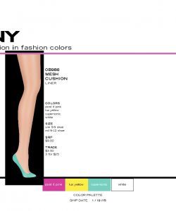 Donna Karan - Hosiery Trends Spring 2015