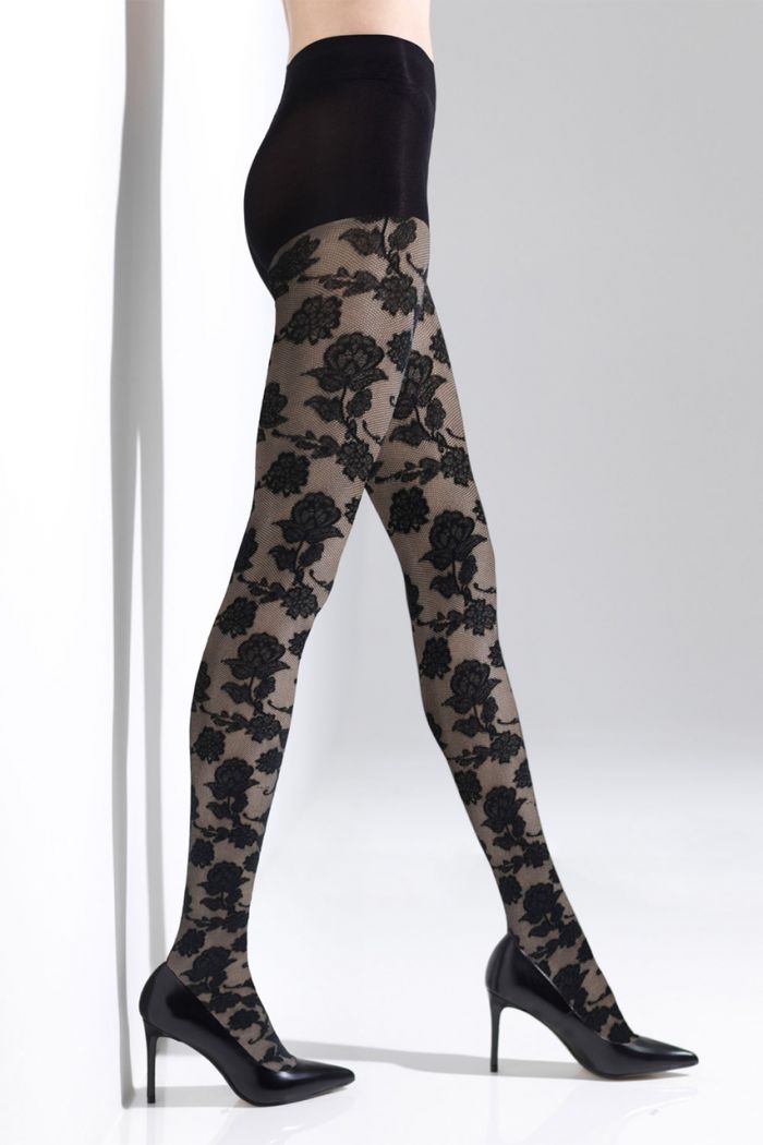 Natori Natori Asya Rose Tights  SS 2017 | Pantyhose Library