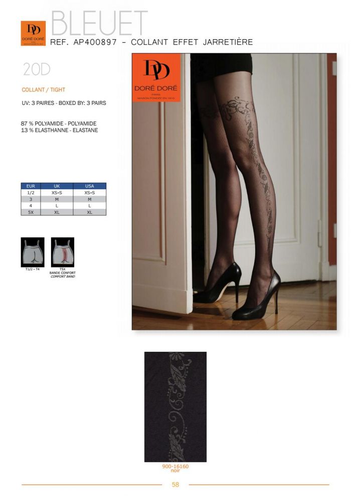 Dore Dore Dore-dore-fantaisies-ss17-58  Fantaisies SS17 | Pantyhose Library