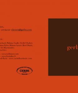 Gerbe - 2017 Lookbook