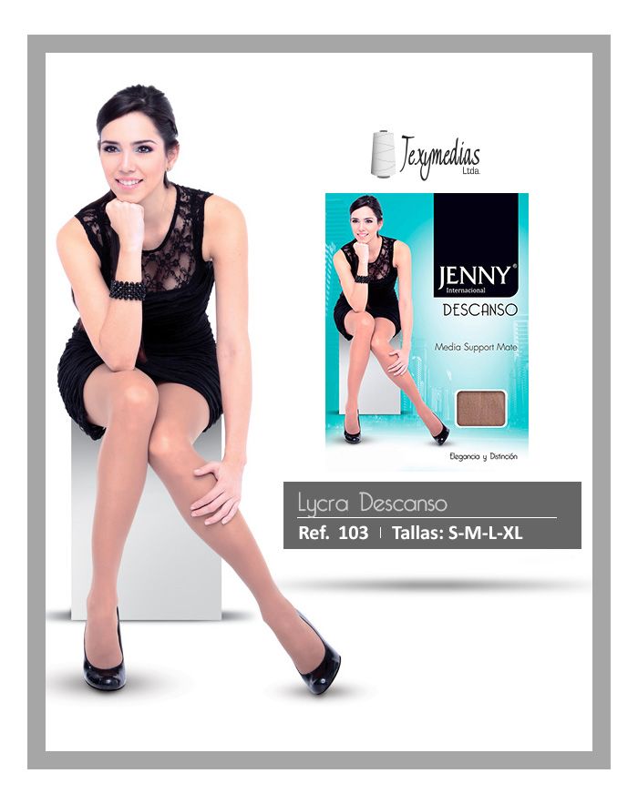 Medias Jenny Ref-103-medias-licras-texymedias-b  Hosiery Packages 2017 | Pantyhose Library