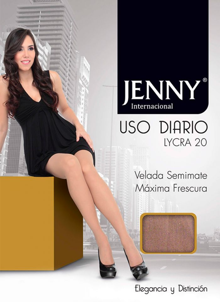 Medias Jenny Ref-105-medias-licras-texymedias  Hosiery Packages 2017 | Pantyhose Library