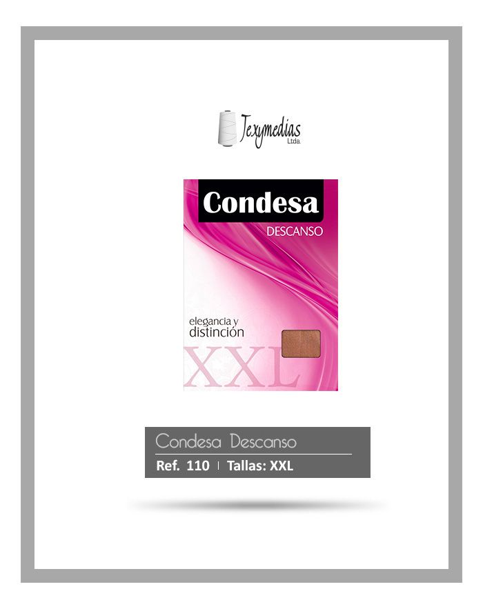 Medias Jenny Ref-110-medias-condesa-texymedias-b  Hosiery Packages 2017 | Pantyhose Library