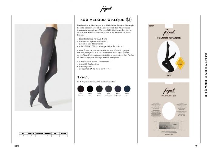 Fogal Fogal-basic-lookbook-2015-19  Basic Lookbook 2015 | Pantyhose Library