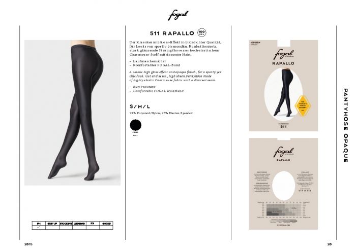 Fogal Fogal-basic-lookbook-2015-20  Basic Lookbook 2015 | Pantyhose Library