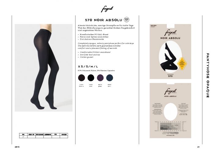 Fogal Fogal-basic-lookbook-2015-21  Basic Lookbook 2015 | Pantyhose Library