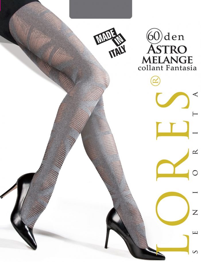 Seniorita Lores Astro Melange Collant Fantasia  Collection 2017 | Pantyhose Library