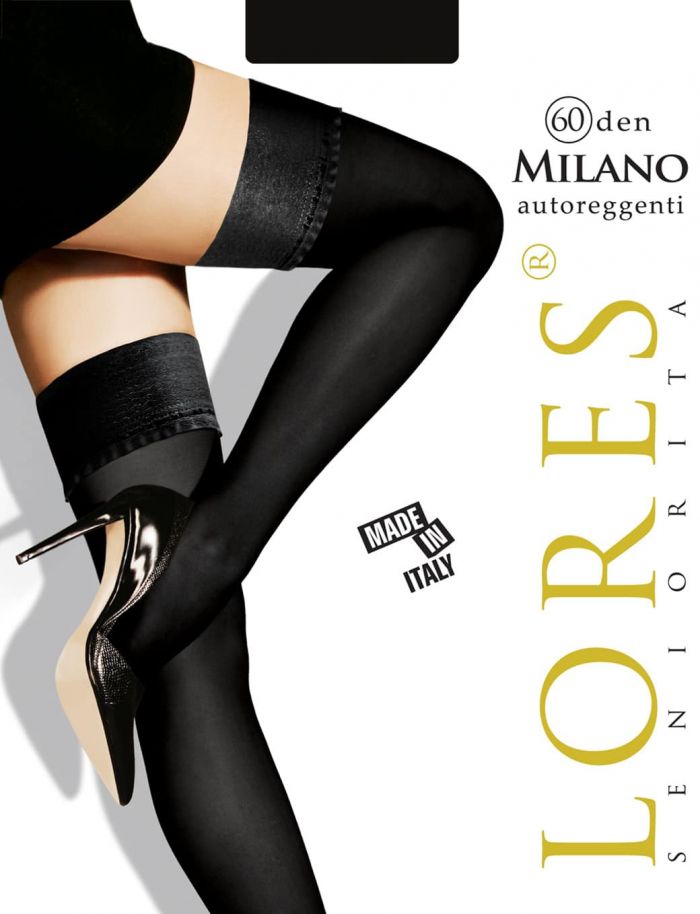 Seniorita Lores Milano 60 Den Autoreggenti  Collection 2017 | Pantyhose Library