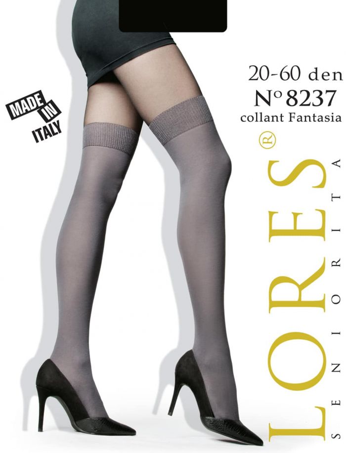 Seniorita Lores No 8237 20-60 Den Collant Fantasia  Collection 2017 | Pantyhose Library