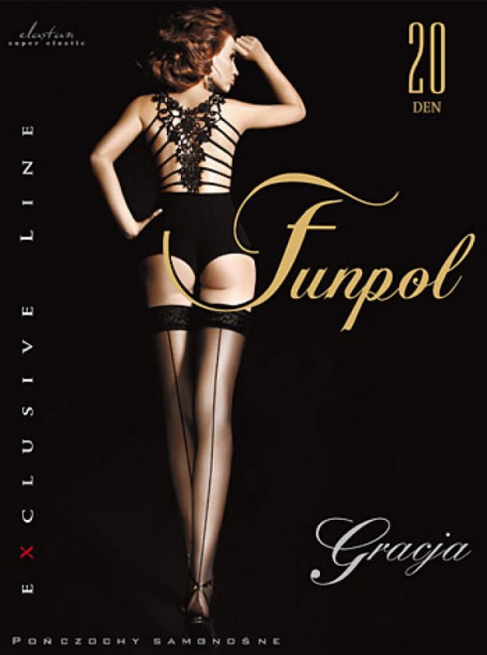 Funpol Ponczochy-gracja-20-den  Stockings 2017 | Pantyhose Library