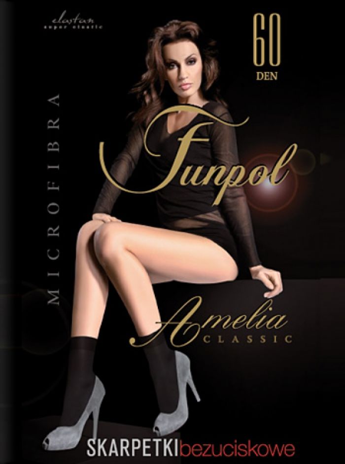 Funpol Skarpetka-micro-amelia-60-den  Fancy and Classic Socks 2017 | Pantyhose Library