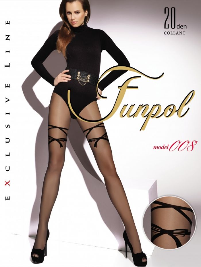 Funpol 008-20-den  Fancy Thin Pantyhose 2017 | Pantyhose Library