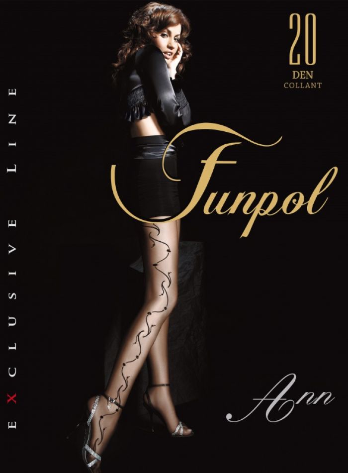 Funpol Ann-20-den  Fancy Thin Pantyhose 2017 | Pantyhose Library