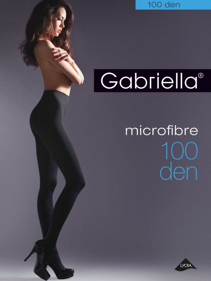 Gabriella Microfibre00den-harisnya  Solid Colour Tights 2017 | Pantyhose Library