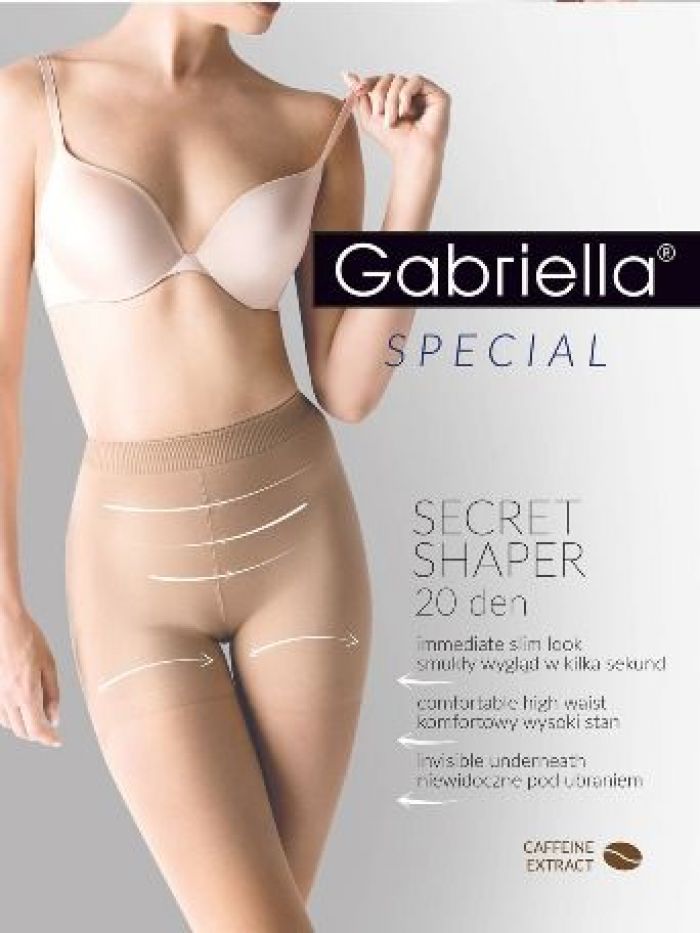 Gabriella Secret-shaper-koffeines-20d-xl-alakformalo-harisnya  Solid Colour Tights 2017 | Pantyhose Library