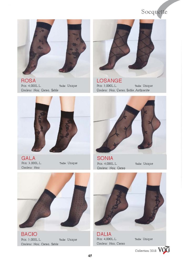 Collant VOG Collant-vog-ladies-hosiery-2018-45  Ladies Hosiery 2018 | Pantyhose Library