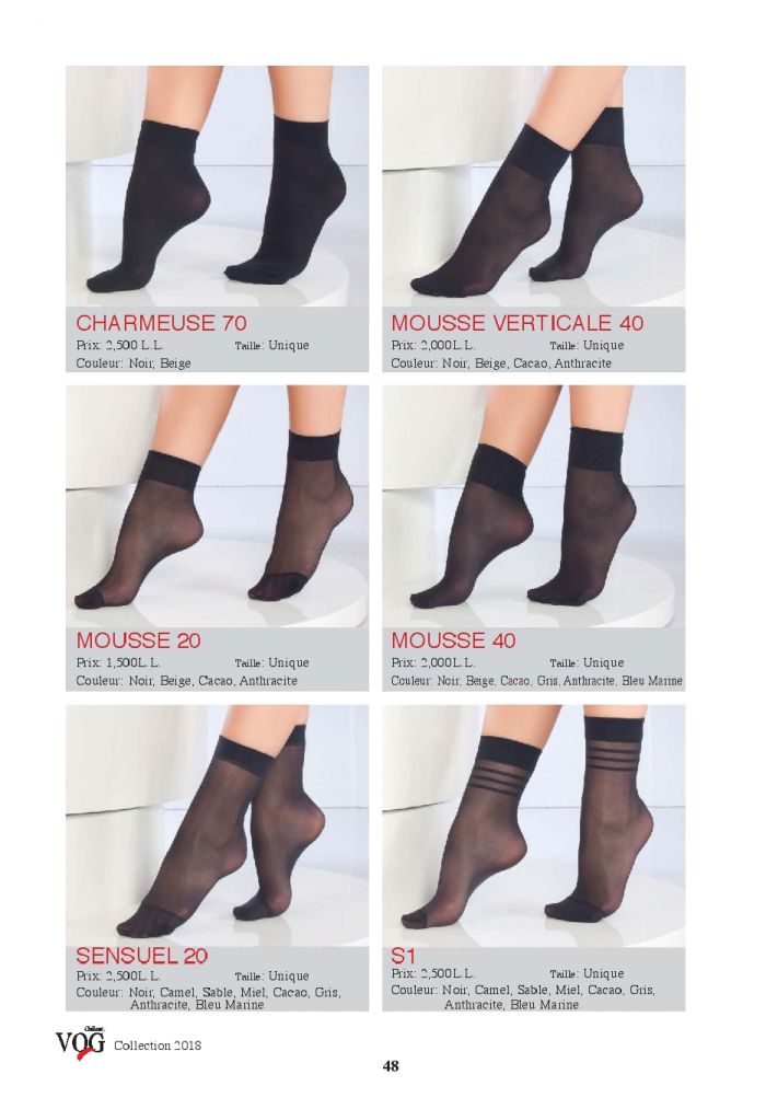 Collant VOG Collant-vog-ladies-hosiery-2018-48  Ladies Hosiery 2018 | Pantyhose Library