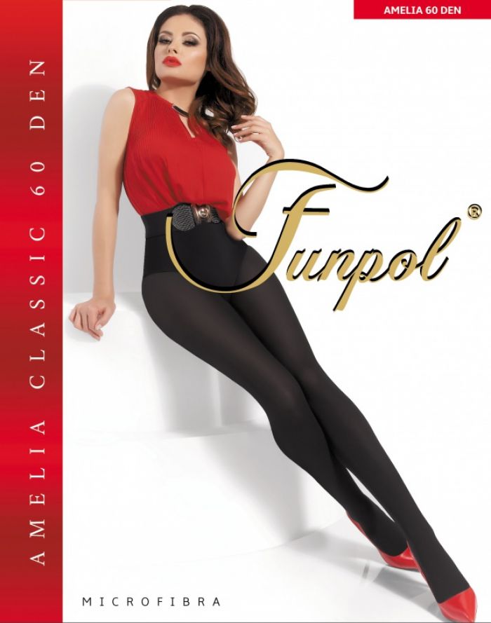 Funpol Rajstopy-microfibra-amelia-60-den  Leggings 2017 | Pantyhose Library