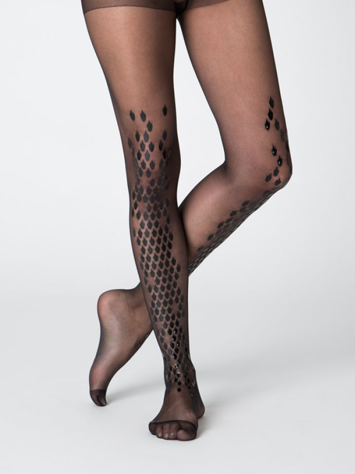 Virivee Dragon-tights-black  Hosiery Collection 2017 | Pantyhose Library