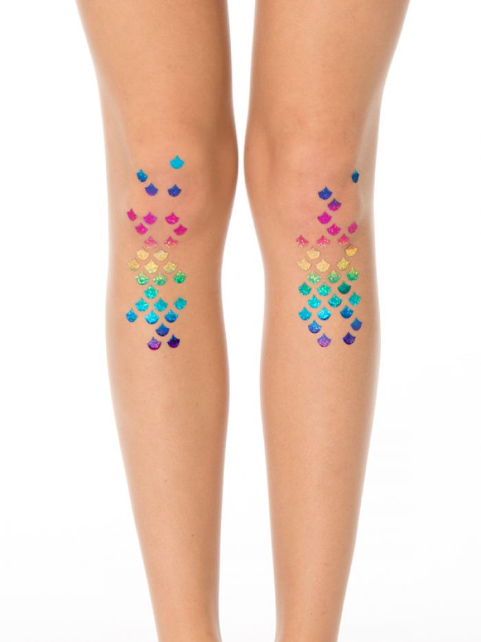 Virivee Rainbow-mermaid-tights  Hosiery Collection 2017 | Pantyhose Library