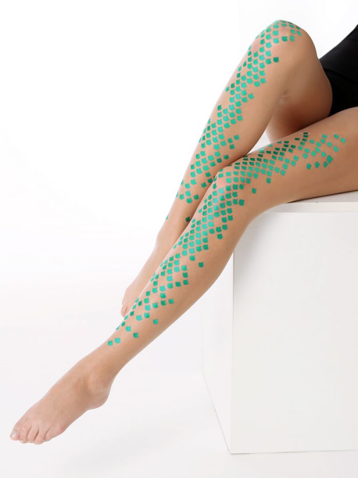 Virivee Ariel-green-mermaid-tights  Hosiery Collection 2017 | Pantyhose Library