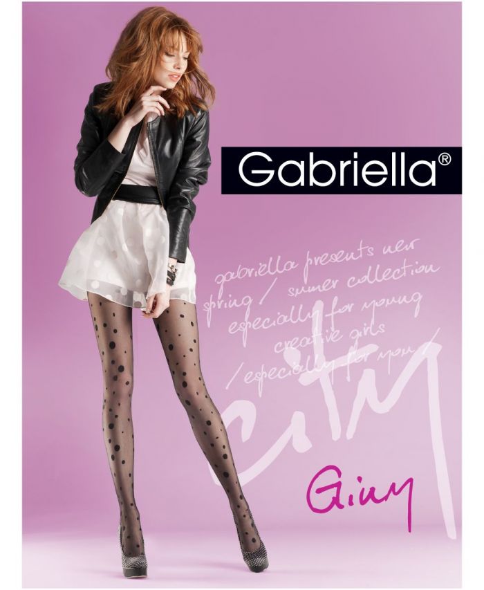 Gabriella Gabriella-city-giny-nero-2-2  Patterned Tights 2017 | Pantyhose Library