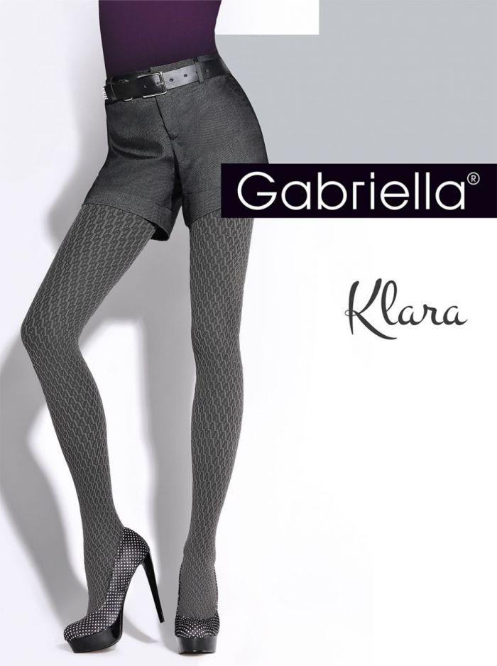 Gabriella Klara-mintas-harisnyanadrag-60den  Patterned Tights 2017 | Pantyhose Library