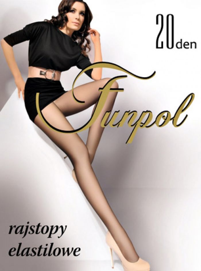 Funpol Rajstopy-elastil-20-den  Classic Thin Pantyhose 2017 | Pantyhose Library