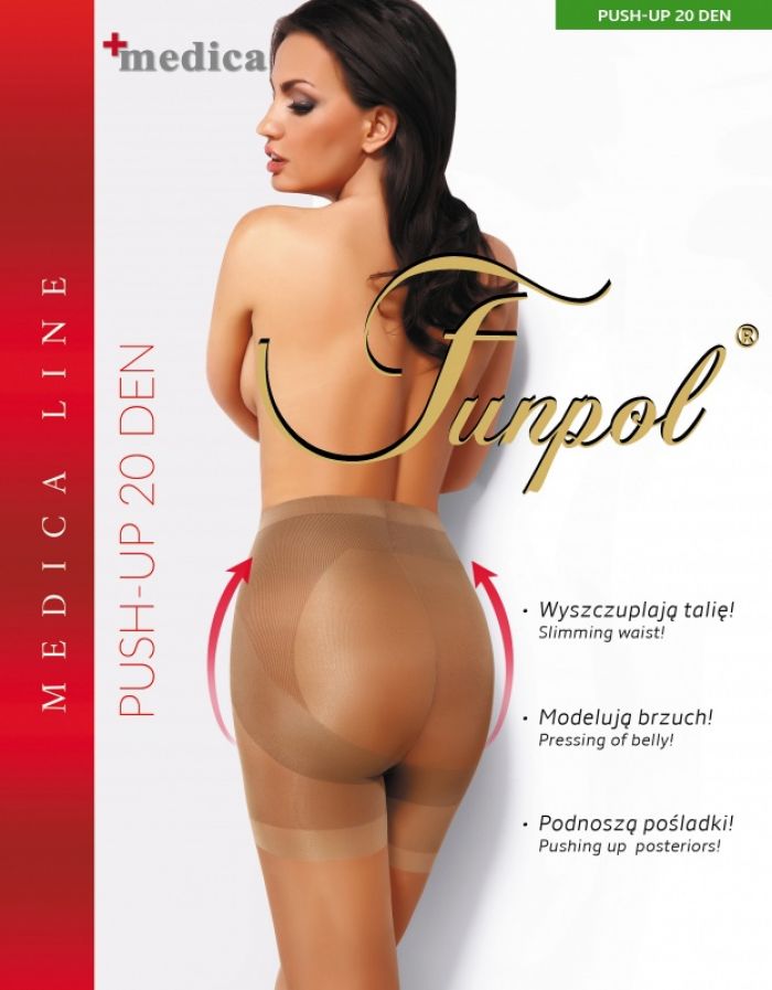 Funpol Rajstopy-modelujace-push-up-20-den  Classic Thin Pantyhose 2017 | Pantyhose Library