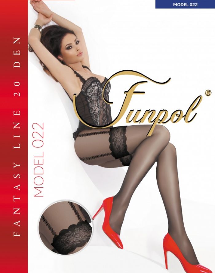 Funpol Rajstopy-022-20-den  PinUp Pantyhose 2017 | Pantyhose Library