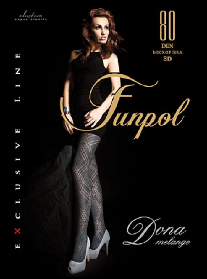 Funpol Dona-melange-80-den  Fancy Pantyhose 2017 | Pantyhose Library