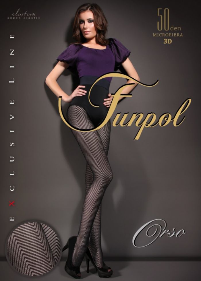 Funpol Rajstopy-orso-50-den  Fancy Pantyhose 2017 | Pantyhose Library