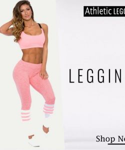 Womens Athletic Leggings Bombshell