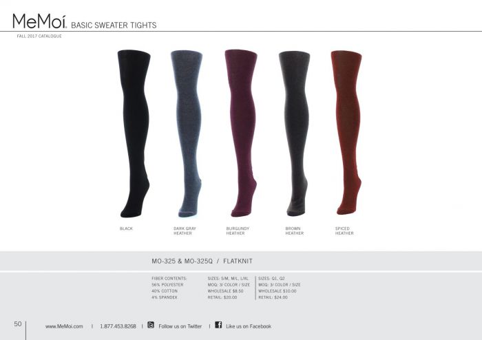 Memoi Memoi-fall-2017-catalog-50  Fall 2017 Catalog | Pantyhose Library