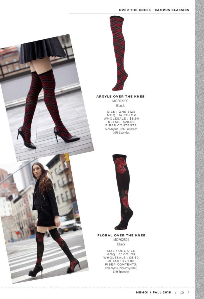 Memoi Memoi-fall-2018-ladies-fashion-15  Fall 2018 Ladies Fashion | Pantyhose Library