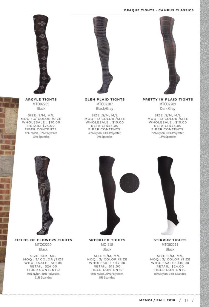 Memoi Memoi-fall-2018-ladies-fashion-17  Fall 2018 Ladies Fashion | Pantyhose Library