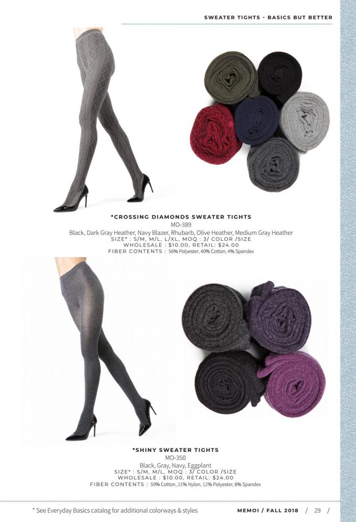 Memoi Memoi-fall-2018-ladies-fashion-29  Fall 2018 Ladies Fashion | Pantyhose Library