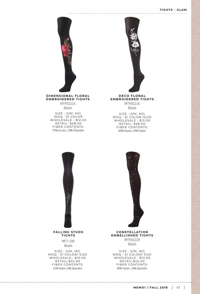 Memoi Memoi-fall-2018-ladies-fashion-47  Fall 2018 Ladies Fashion | Pantyhose Library