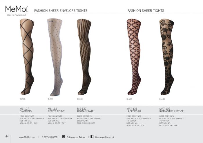 Memoi Memoi-fall-2017-ledies-legwear-44  Fall 2017 Ledies Legwear | Pantyhose Library