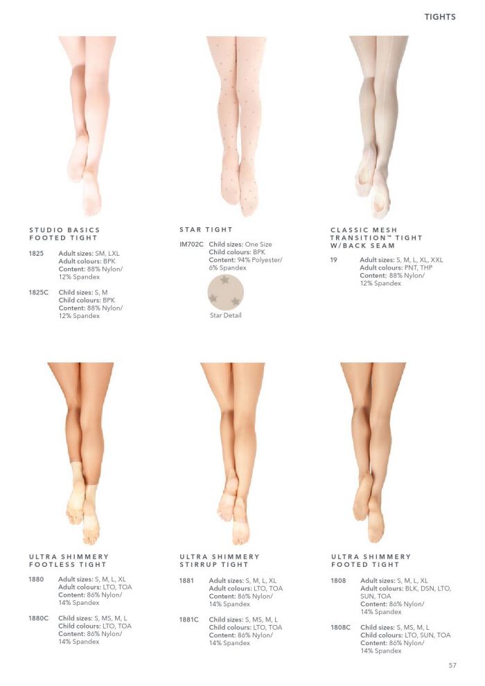 Capezio Capezio-basics-2015-56  Basics 2015 | Pantyhose Library