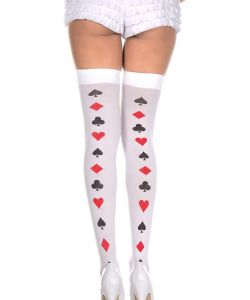 Poker-Cards-Backseam-Pattern-Thigh-Hi