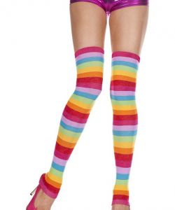 Rainbow-Footless-Acrylic-Thigh-Hi-Leg-Warmer