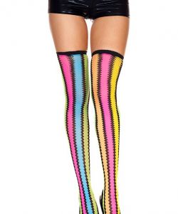 Rainbow-Spandex-Mesh-Thigh-Hi