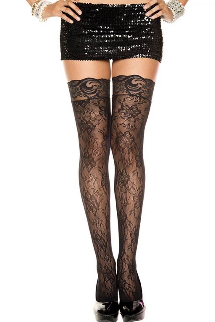 Music Legs Gardenia-lace-thigh-hi  Thigh Hi 2018 | Pantyhose Library