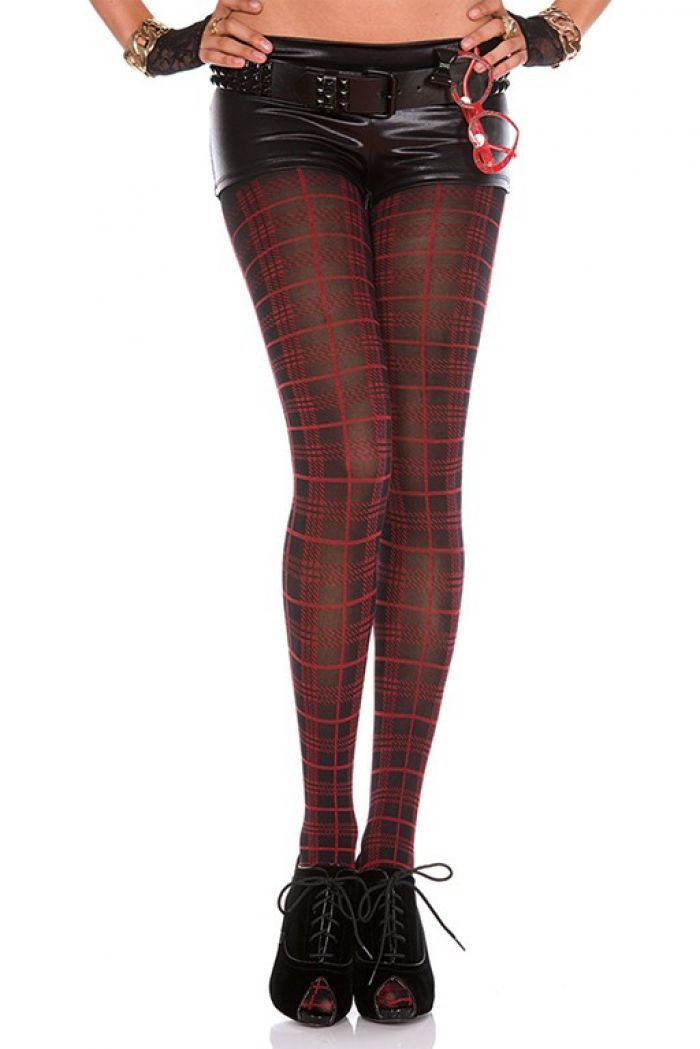 Music Legs Checkered-spandex-pantyhose  Pantyhose Collection 2018 | Pantyhose Library