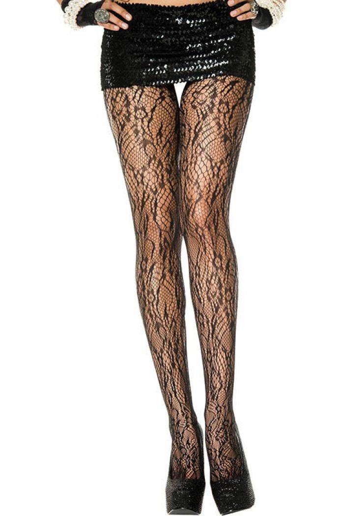 Music Legs Lace-spandex-pantyhose  Pantyhose Collection 2018 | Pantyhose Library